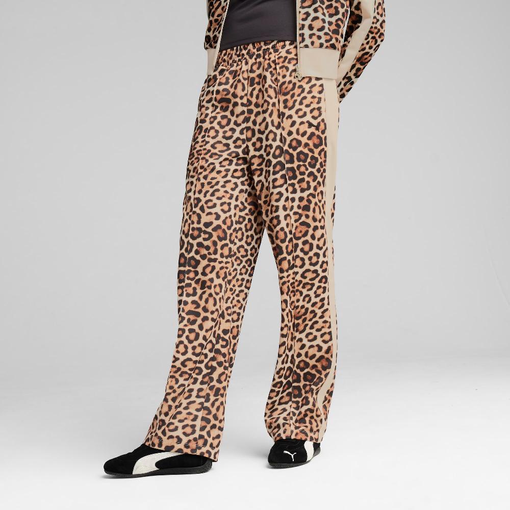Puma Pantalones rectos con estampado integral T7 LEO LUXE para mujer