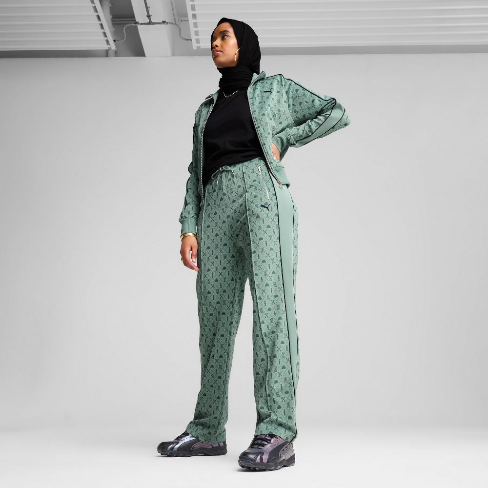Puma Pantalones rectos estampados Road To Unity T7 para mujer Precios de Black Friday