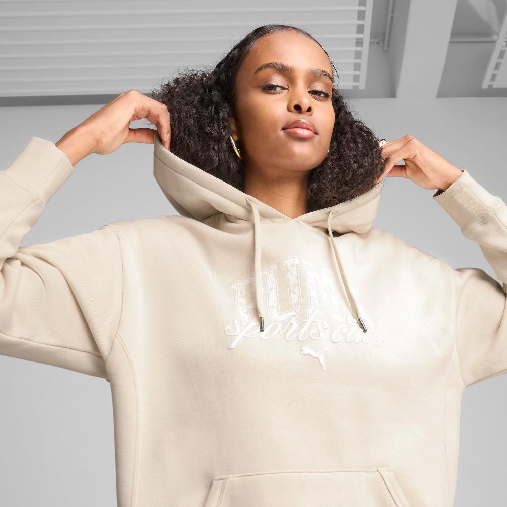 Puma Sudadera holgada con capucha PUMA CLASS para mujer Outlet online
