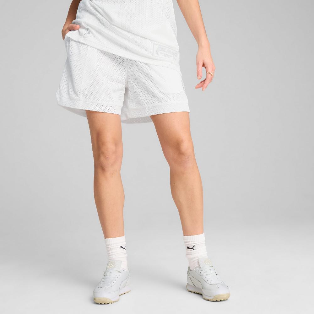 Puma Shorts de baloncesto Jer-She para mujer