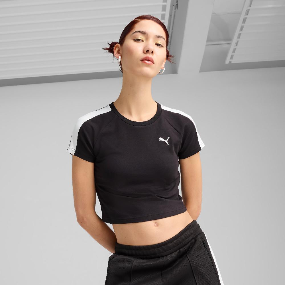 Puma Camiseta baby tee T7 para mujer