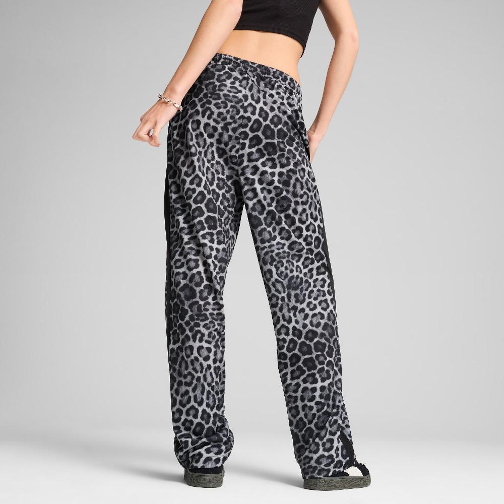 Puma Pantalones rectos con estampado integral T7 LEO LUXE para mujer Precio de fábrica