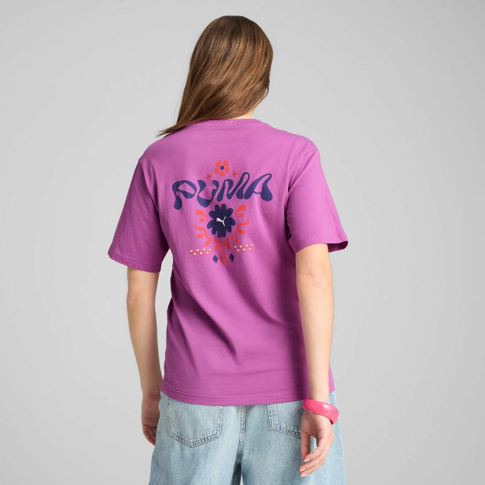 Puma Camiseta estampada holgada ESS FLORAL PACK para mujer Rebajas online