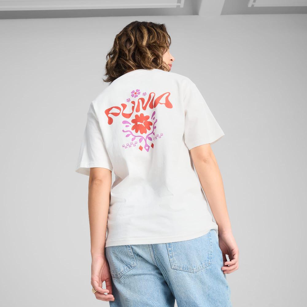 Puma Camiseta estampada holgada ESS FLORAL PACK para mujer Envío gratis