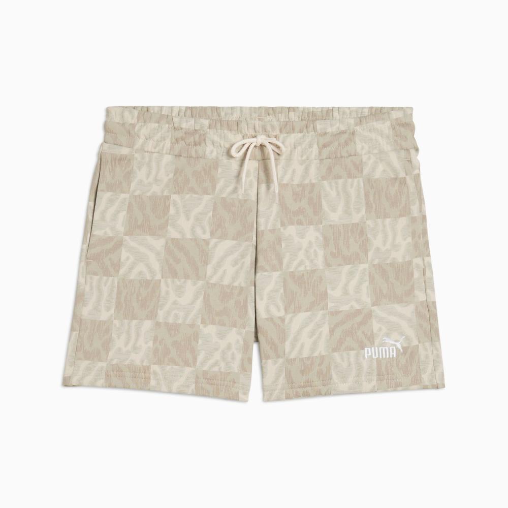 Puma Shorts de talle medio ESS GRAPHIC 5" para mujer Último día