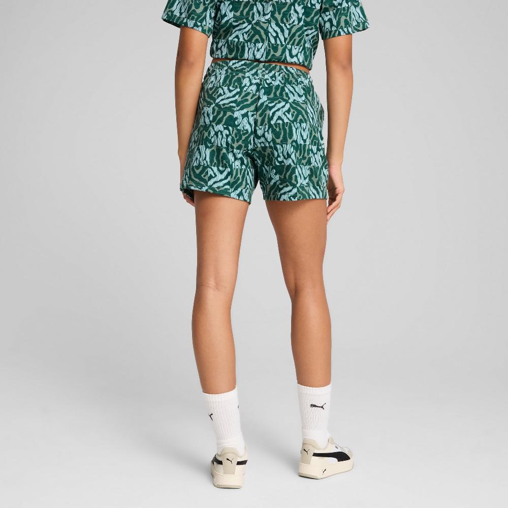Puma Shorts de talle medio ESS GRAPHIC 5" para mujer Precio de fábrica