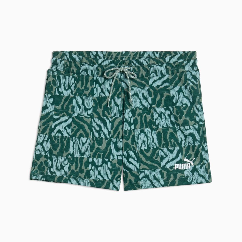 Puma Shorts de talle medio ESS GRAPHIC 5" para mujer Precio de fábrica