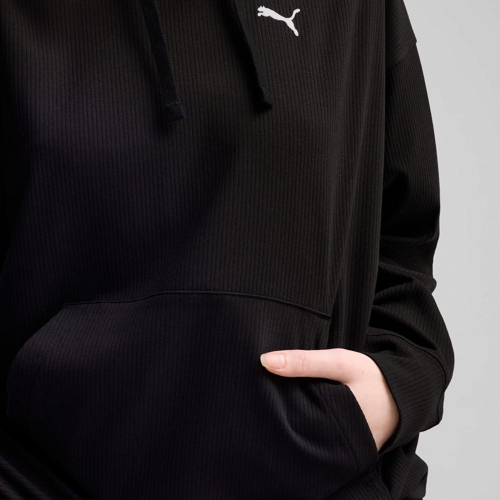 Puma Sudadera de canalé con capucha ESS ELEVATED Comfort para mujer Grandes descuentos