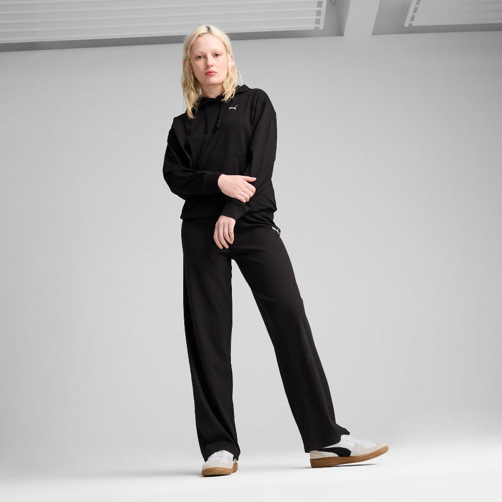 Puma Sudadera de canalé con capucha ESS ELEVATED Comfort para mujer Grandes descuentos