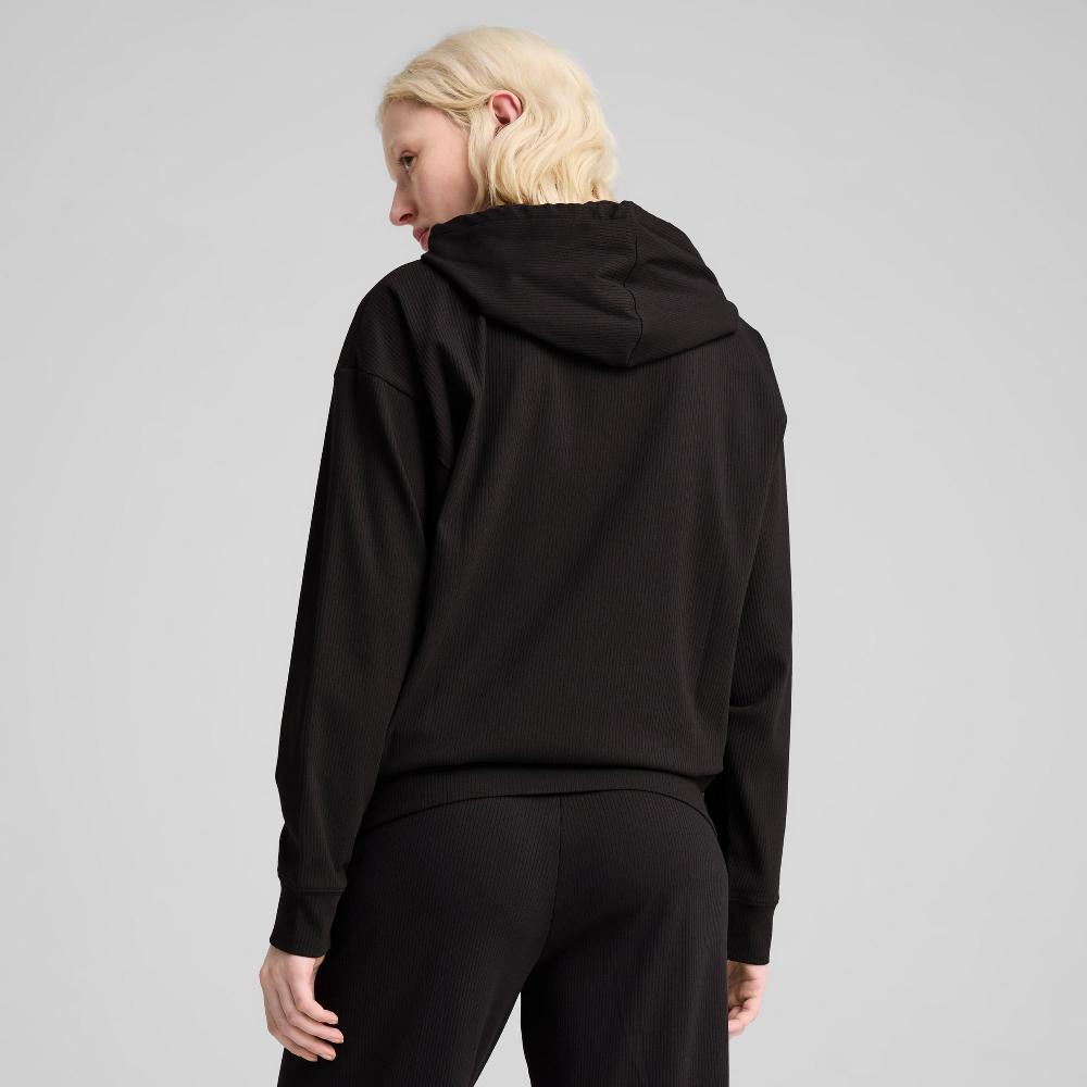 Puma Sudadera de canalé con capucha ESS ELEVATED Comfort para mujer Grandes descuentos