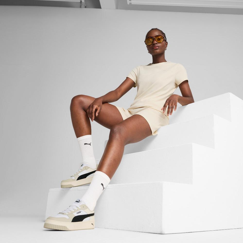Puma Camiseta de canalé ESS ELEVATED para mujer Liquidación