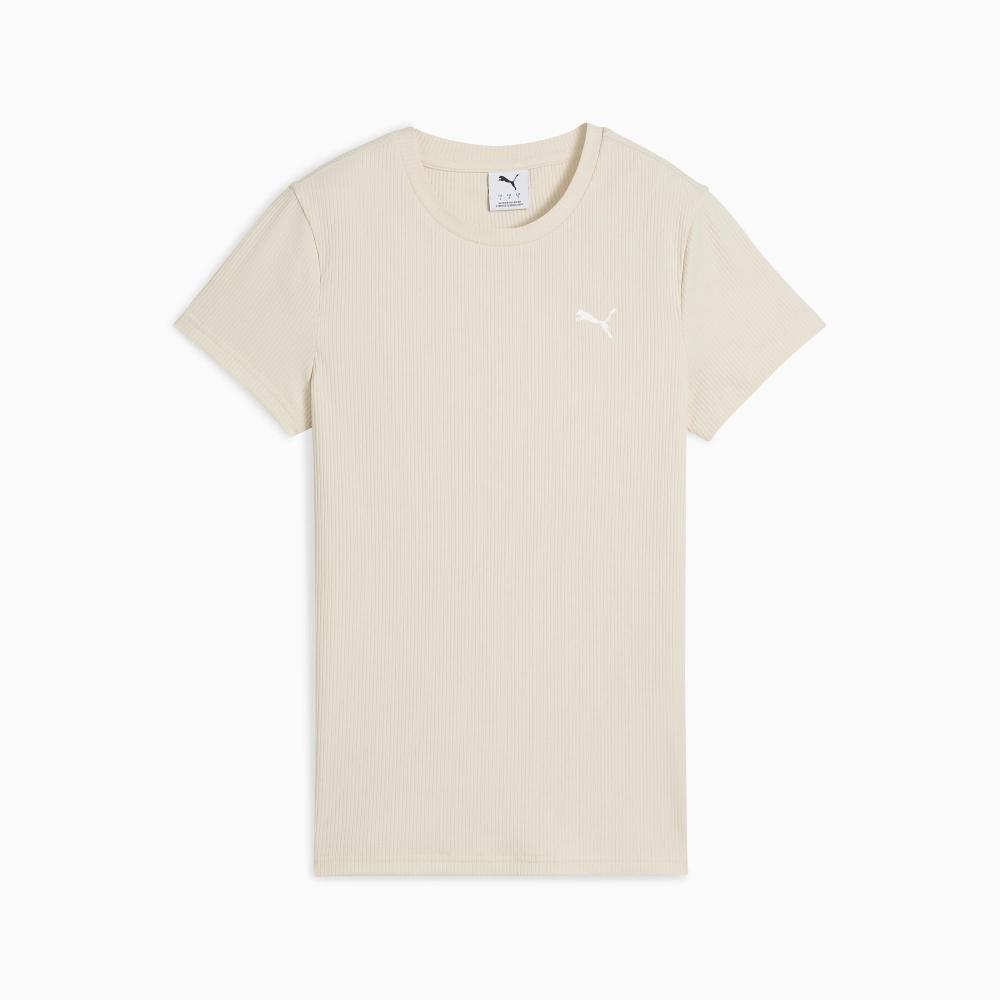 Puma Camiseta de canalé ESS ELEVATED para mujer Liquidación