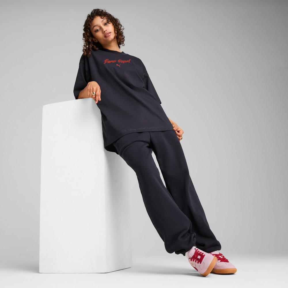 Puma Camiseta estampada extragrande PREMIUM ESS unisex En oferta