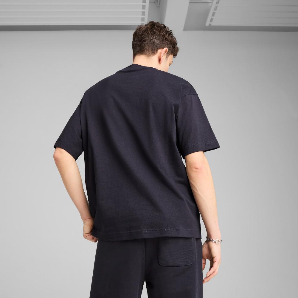 Puma Camiseta estampada extragrande PREMIUM ESS unisex En oferta