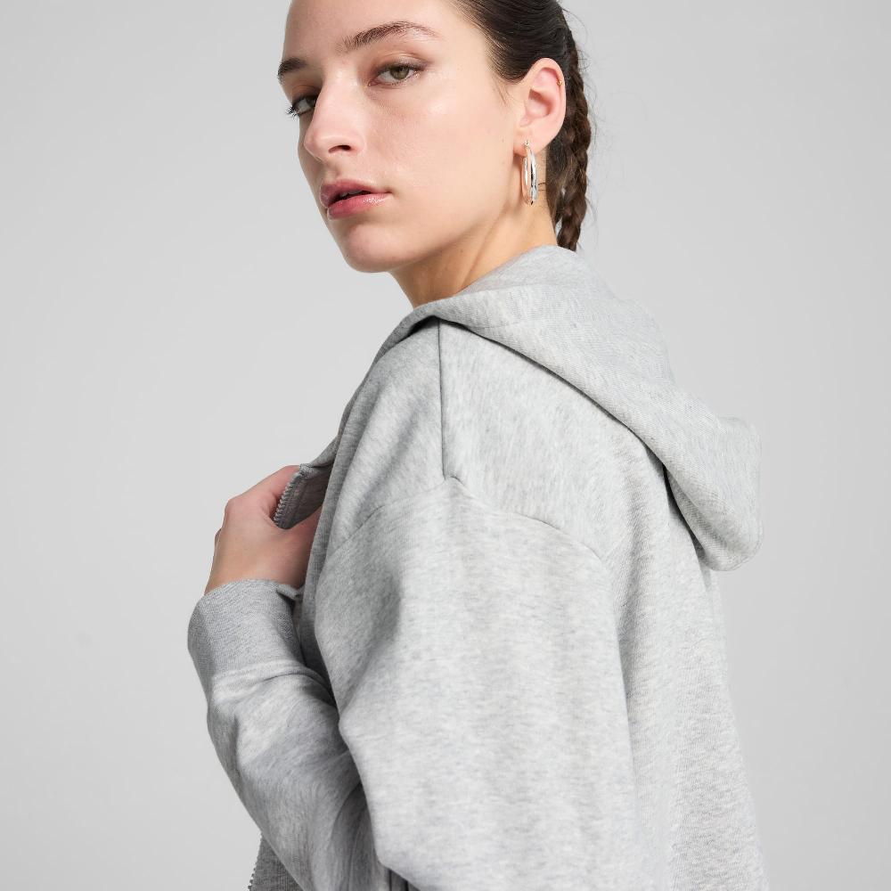 Puma Sudadera con capucha y cremallera ESS Small No. 1 Logo Comfort para mujer Rebajas de fin de temporada