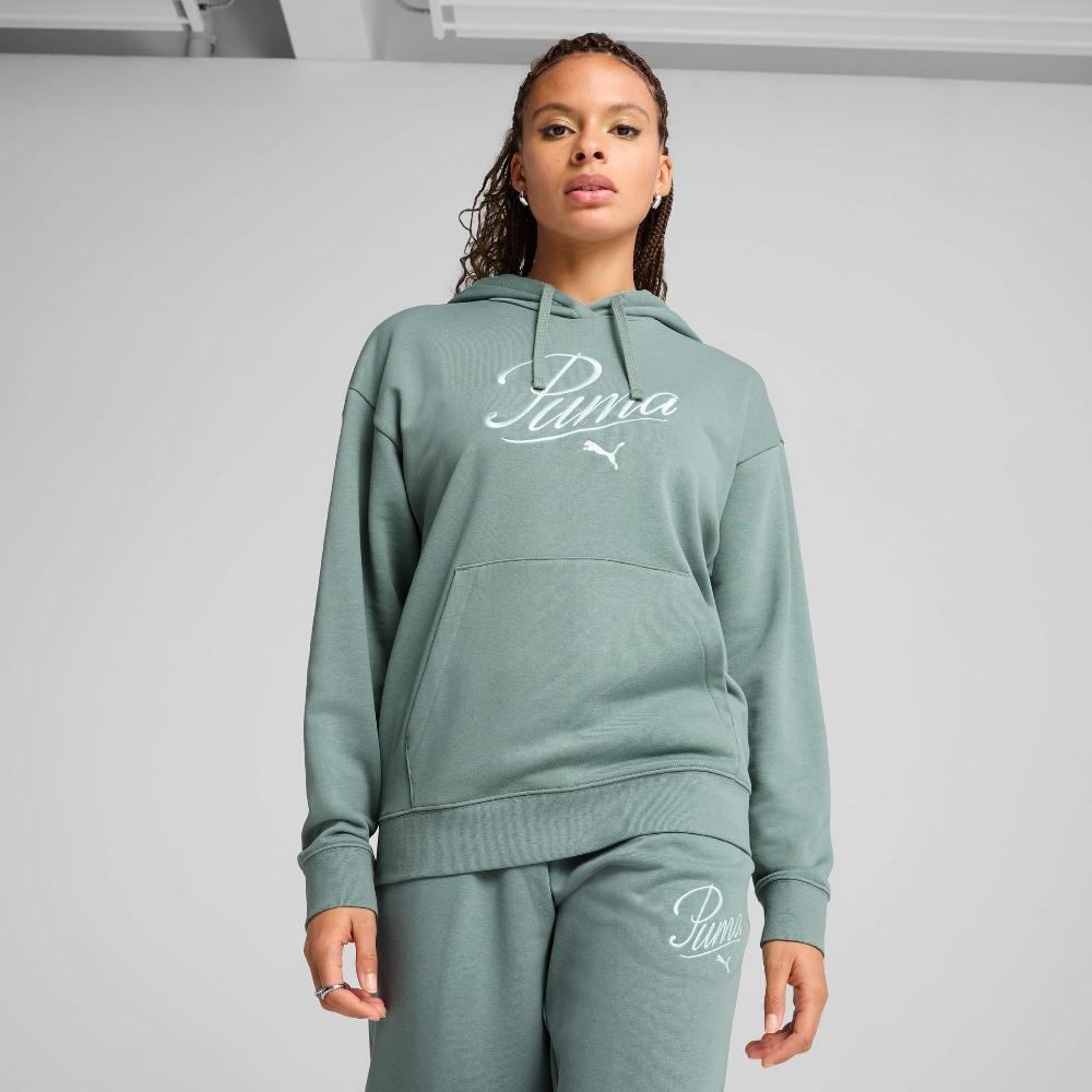 Puma Sudadera con capucha ESS SCRIPT Comfort para mujer