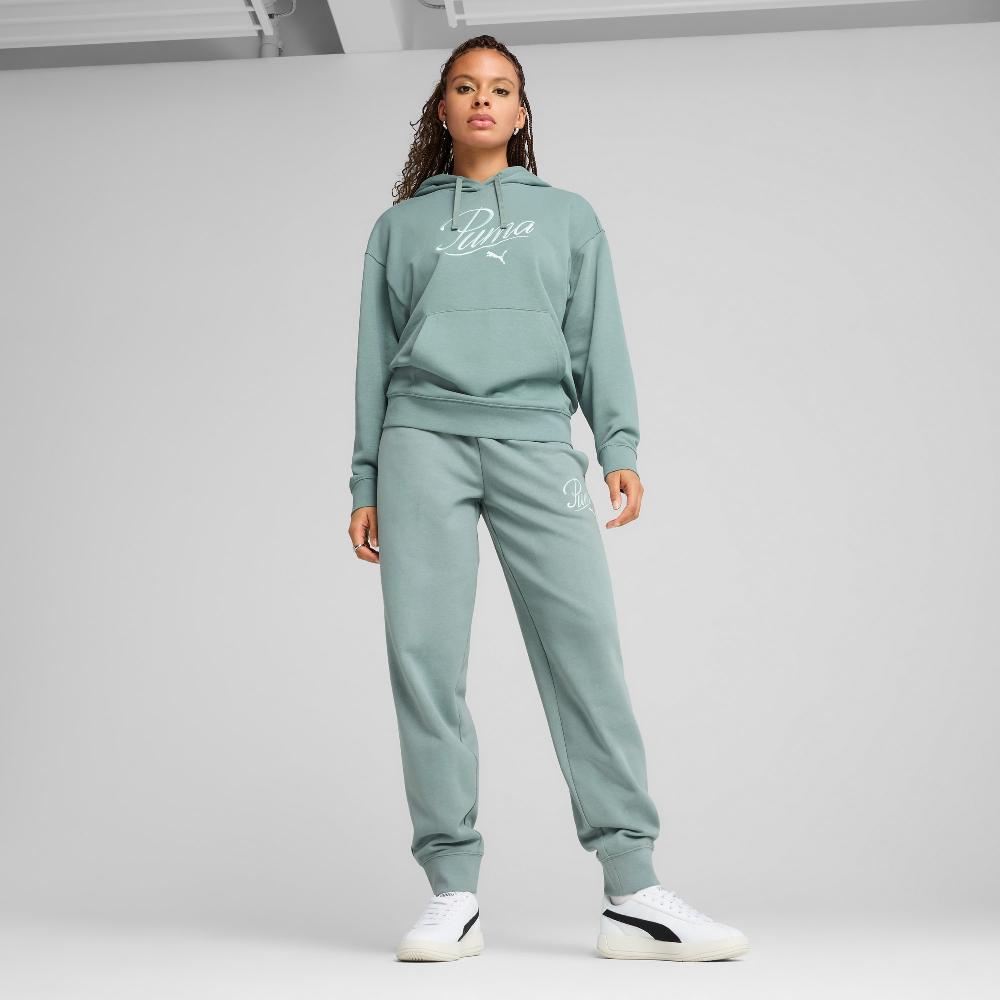 Puma Sudadera con capucha ESS SCRIPT Comfort para mujer Precio ultrabajo