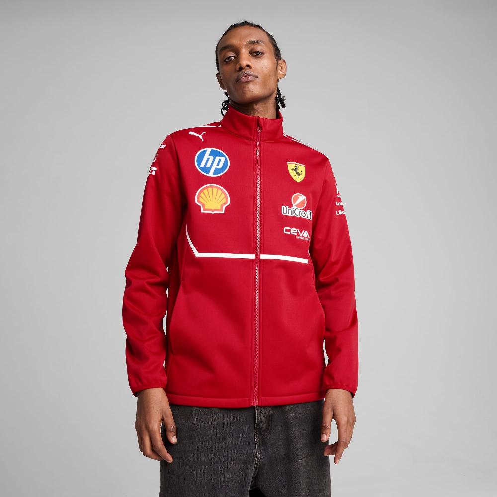Puma Chaqueta Scuderia Ferrari Team Softshell 2025 para hombre Ventas relámpago