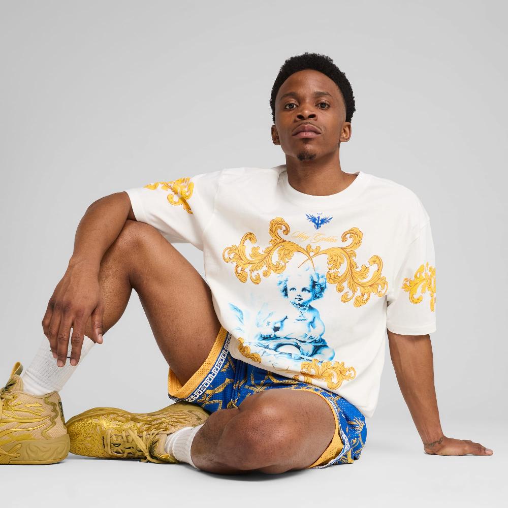 Puma Camiseta de baloncesto Melo Golden para hombre