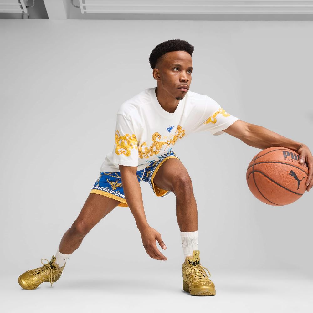 Puma Camiseta de baloncesto Melo Golden para hombre Mejor oferta