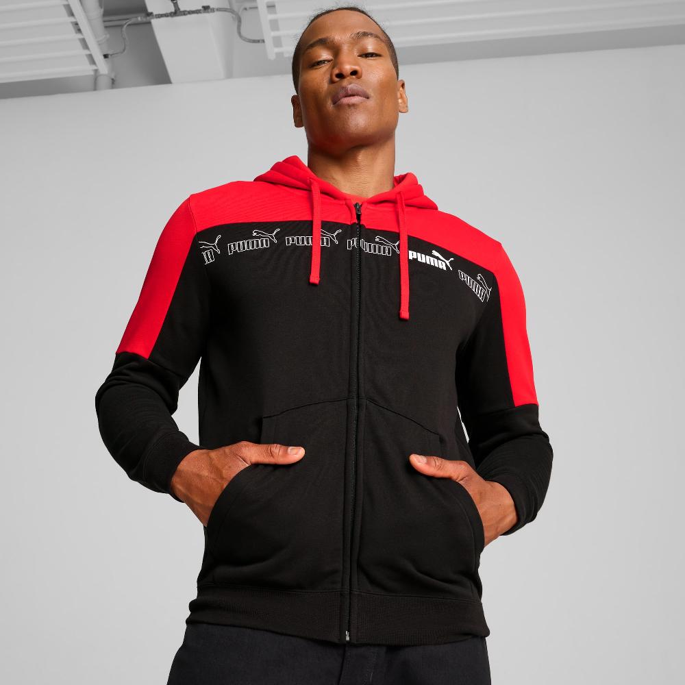 Puma Chaqueta con capucha y cremallera Around The Block para hombre Últimos 2 días