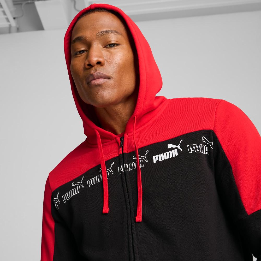 Puma Chaqueta con capucha y cremallera Around The Block para hombre Últimos 2 días