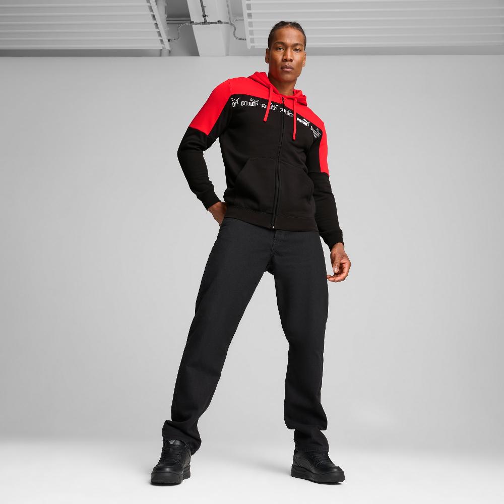 Puma Chaqueta con capucha y cremallera Around The Block para hombre Últimos 2 días