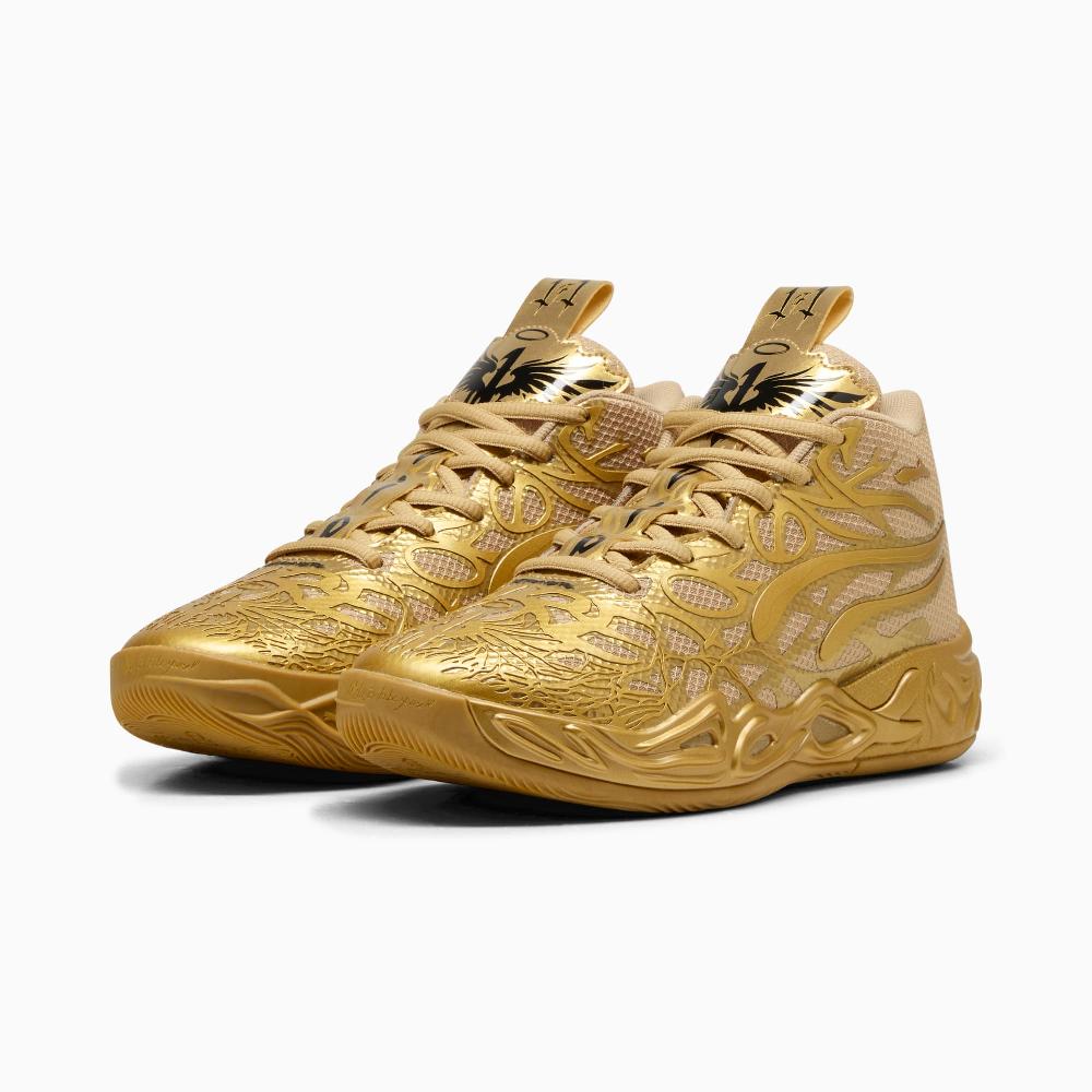 Puma Zapatillas de baloncesto MB.04 Golden Child juveniles Grandes ahorros