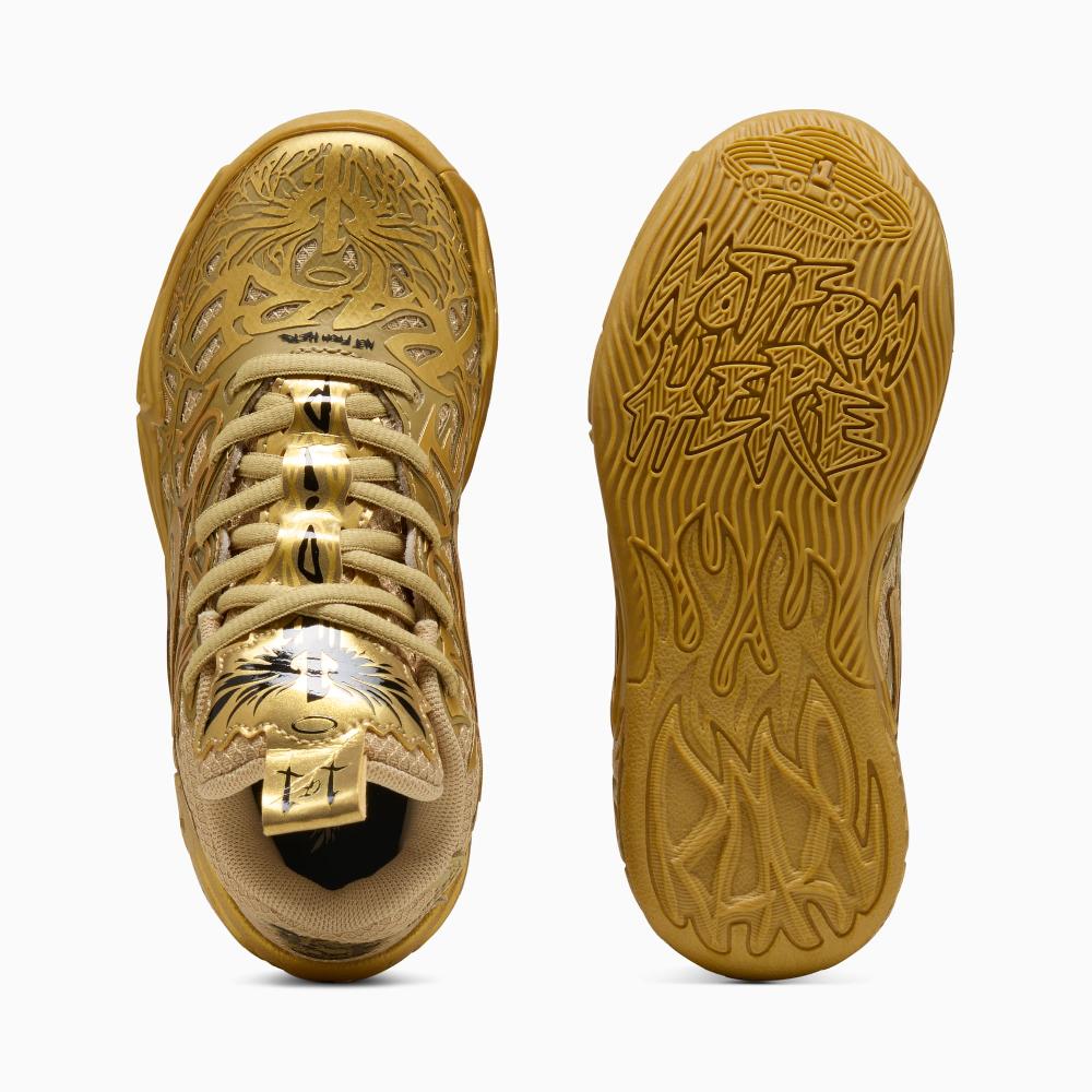 Puma Zapatillas de baloncesto MB.04 Golden Child para niños Outlet