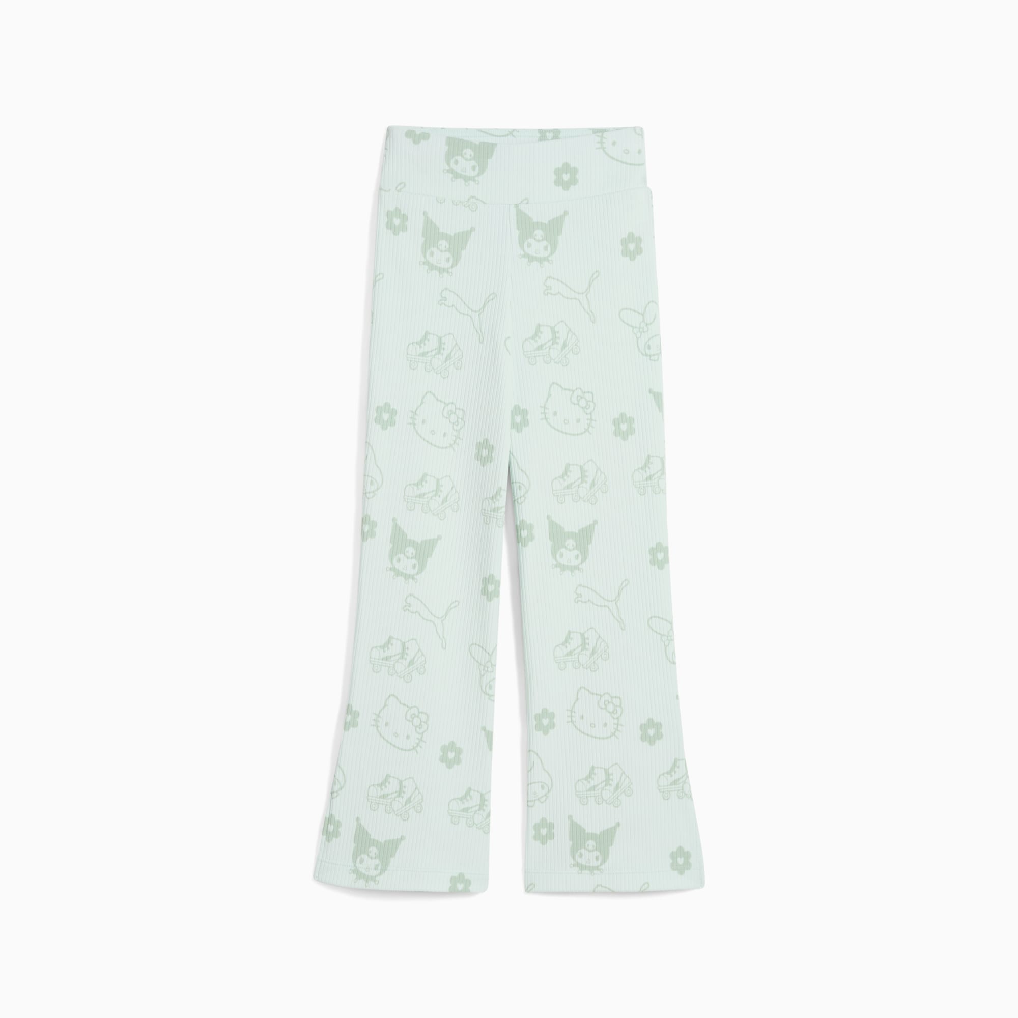 Puma Leggings acampanados de tejido acanalado PUMA x HELLO KITTY AND FRIENDS para niños Rebajas de fábrica