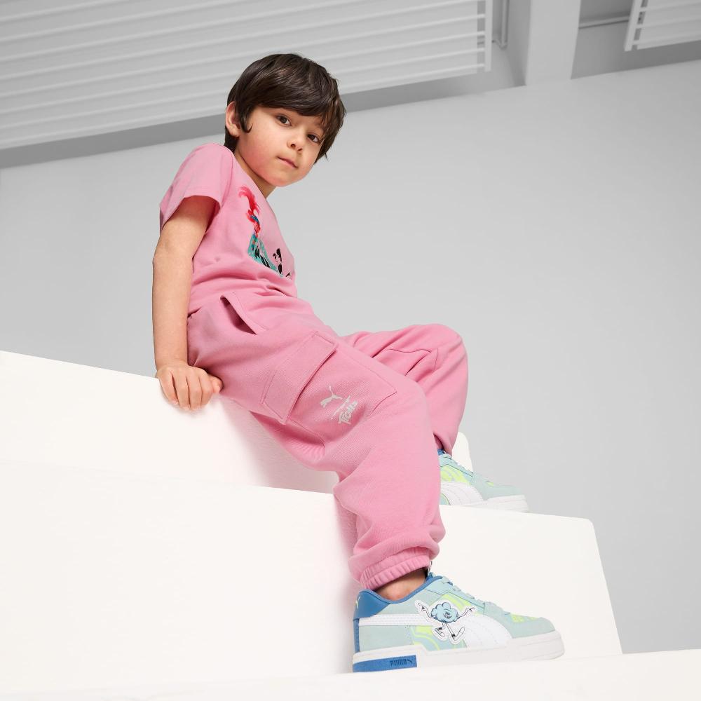 Puma Pantalones cargo PUMA x TROLLS para niños Rebajas baratas