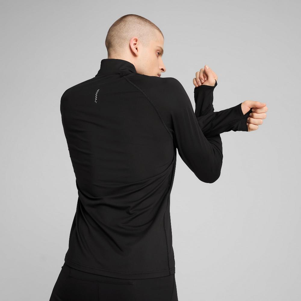 Puma Camiseta de running con cuello con cremallera VELOCITY CLOUDSPUN para hombre Oferta especial de fábrica