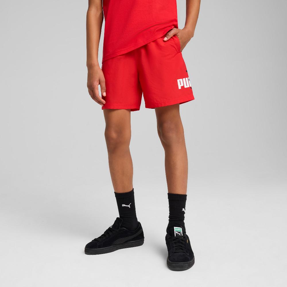 Puma Shorts tejidos Essentials Logo Lab Summer juveniles