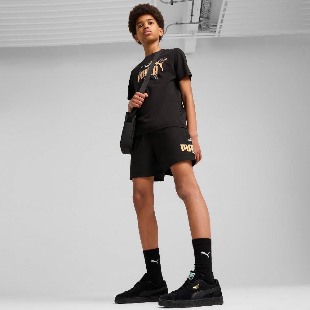 Puma Shorts tejidos Essentials Logo Lab Summer juveniles Ofertas especiales