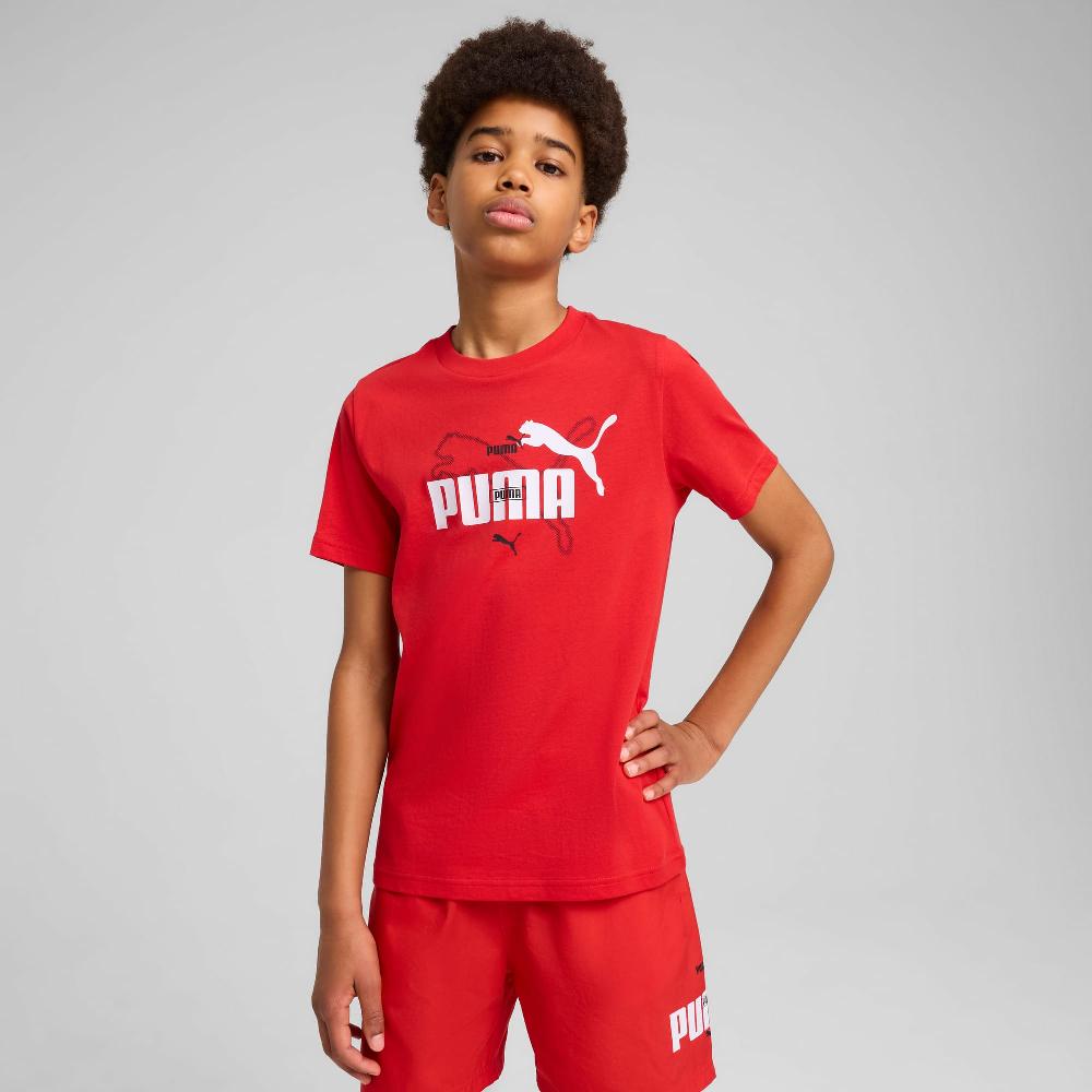 Puma Camiseta Essentials Logo Lab Summer juvenil