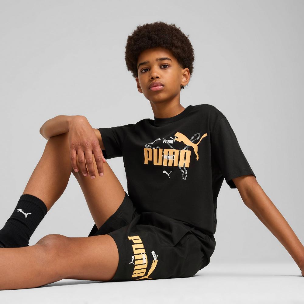Puma Camiseta Essentials Logo Lab Summer juvenil