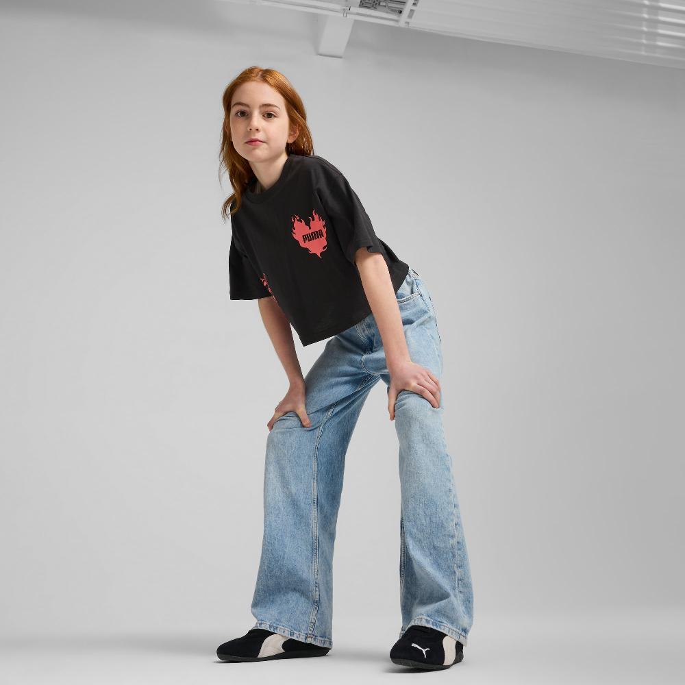 Puma Camiseta corta estampada Essentials juvenil Devoluciones gratuitas