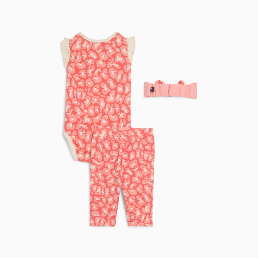Puma Conjunto de 3 prendas Minicats Essentials Animal Newborn infantil Outlet online