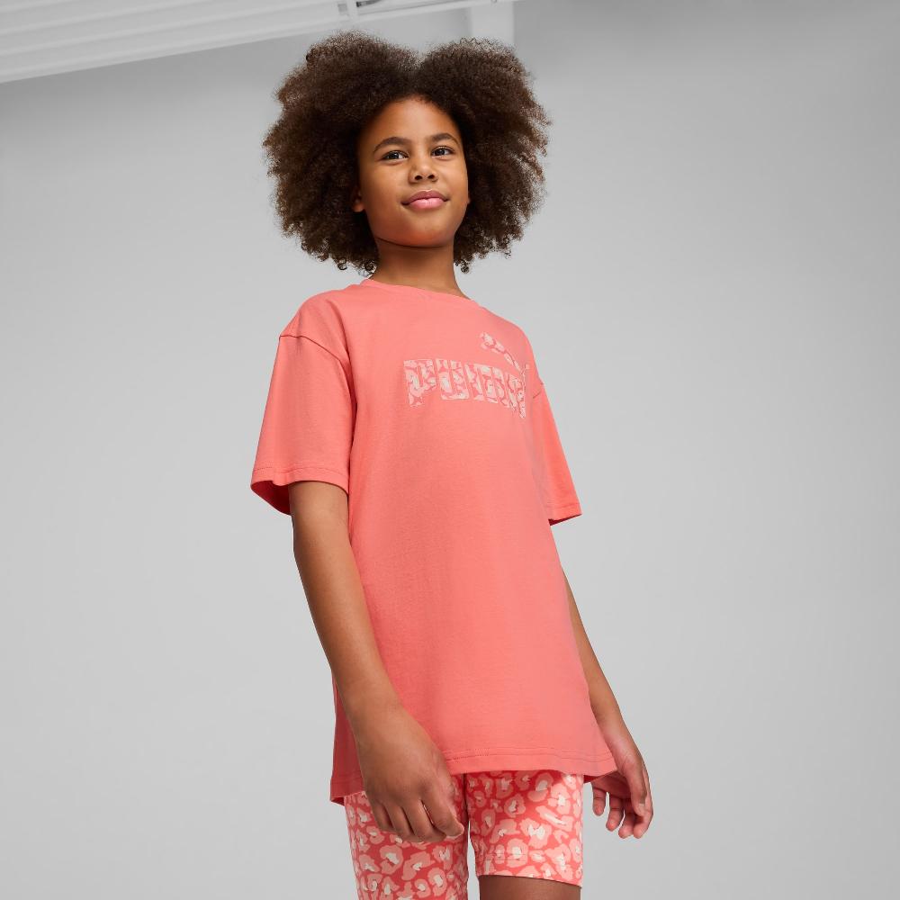 Puma Camiseta Essentials Animal Logo Infill juvenil