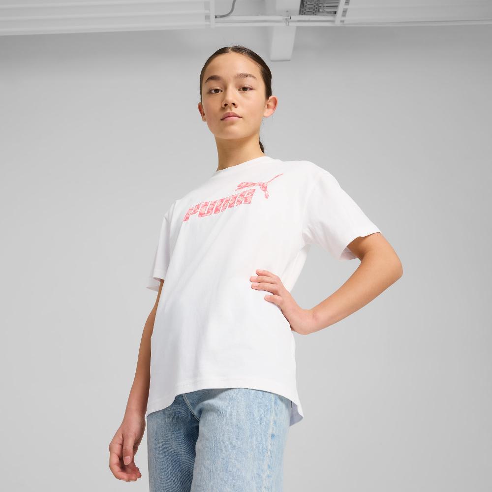 Puma Camiseta Essentials Animal Logo Infill juvenil