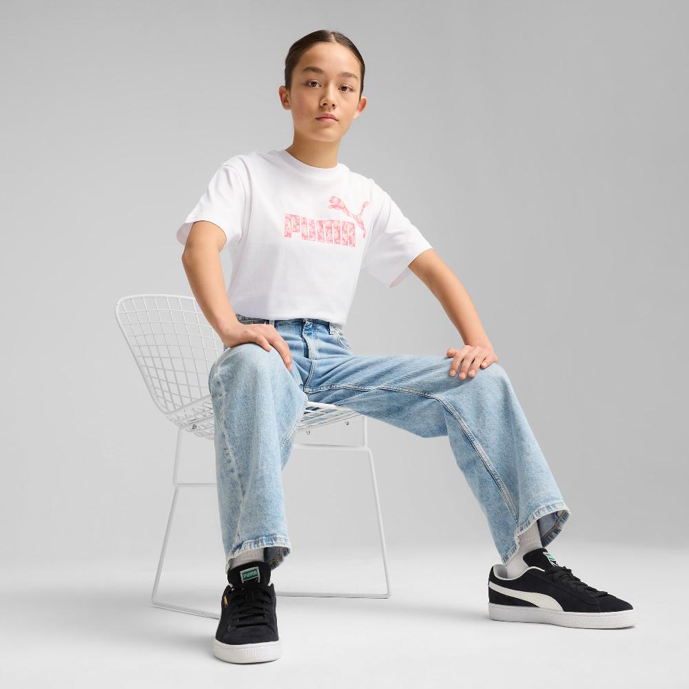 Puma Camiseta Essentials Animal Logo Infill juvenil Descuento