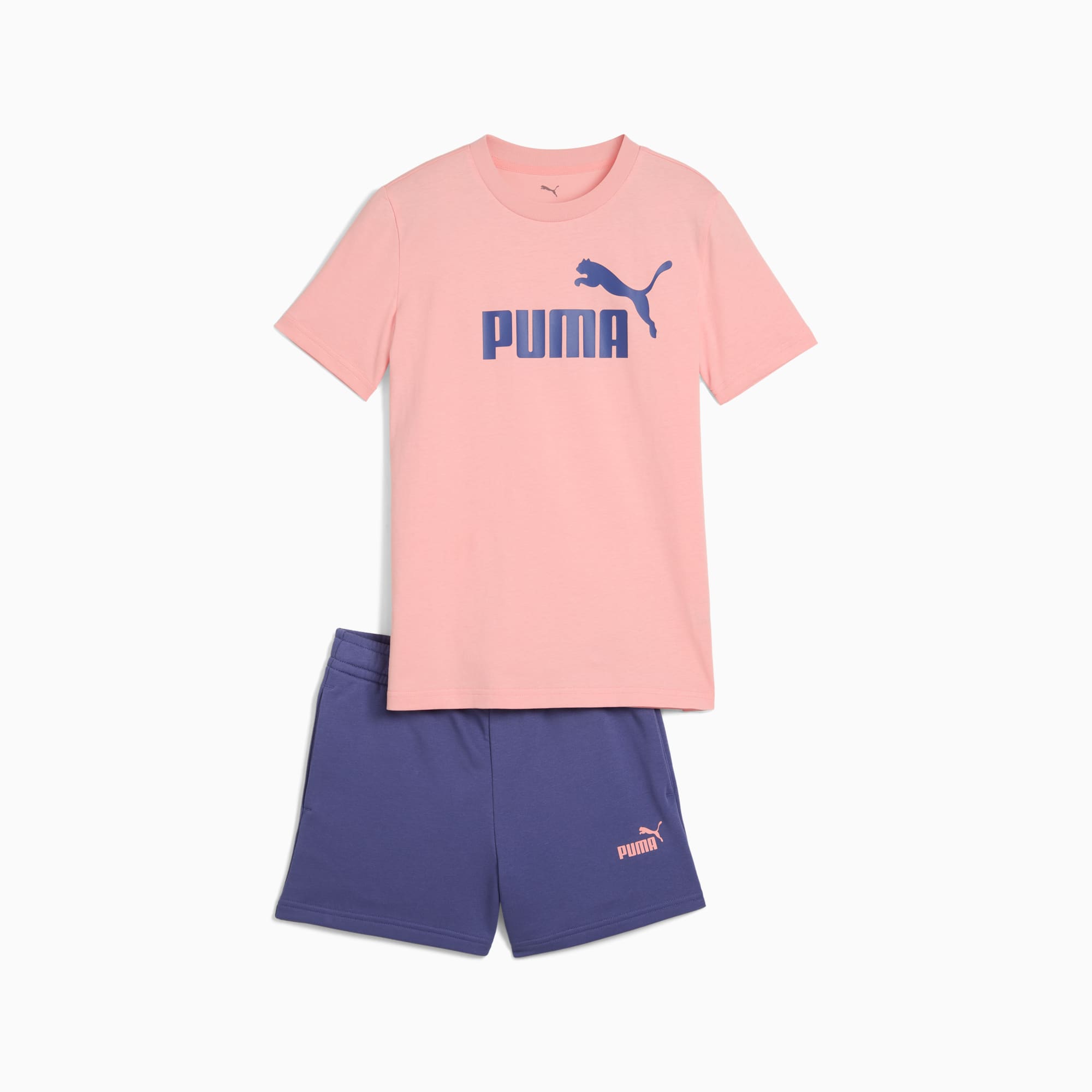 Puma Conjunto de camiseta y shorts Essentials con logo n.º 1 juvenil Liquidación