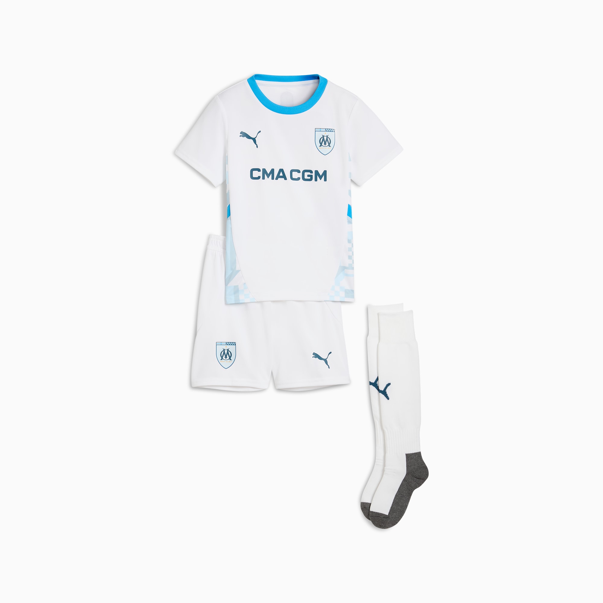 Puma Minikit Olympique de Marseille 1.ª equipación 24/25 para niños