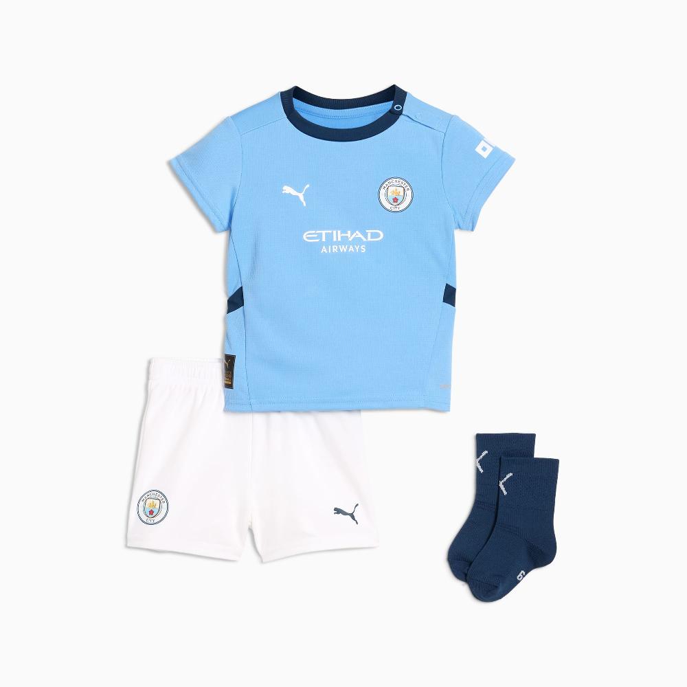 Puma Conjunto mini para bebé Manchester City 1.ª equipación 24/25