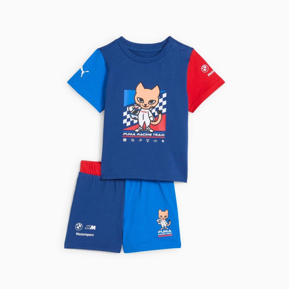 Puma Conjunto con camiseta y shorts BMW M Motorsport infantil