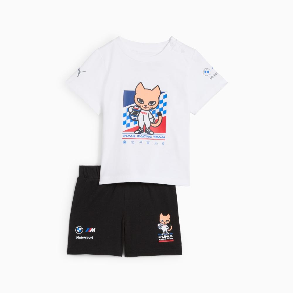 Puma Conjunto con camiseta y shorts BMW M Motorsport infantil