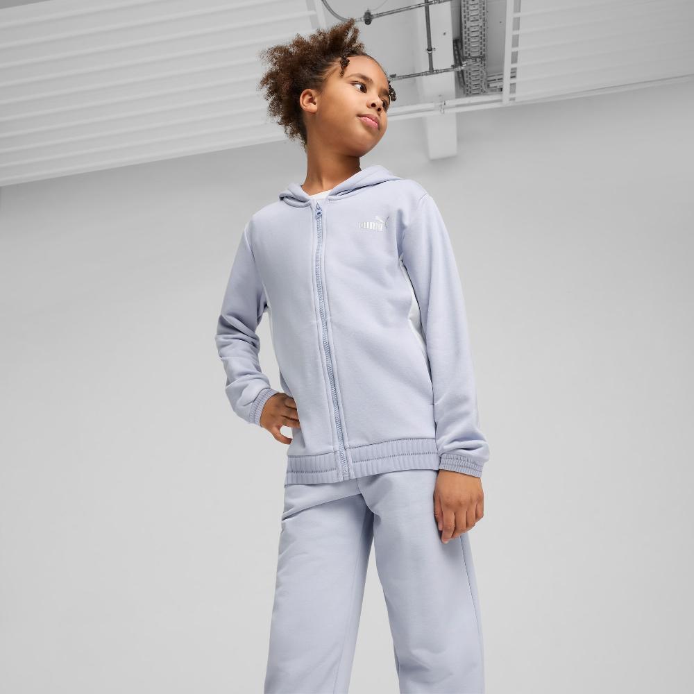 Puma Chándal con capucha metalizado juvenil Outlet online