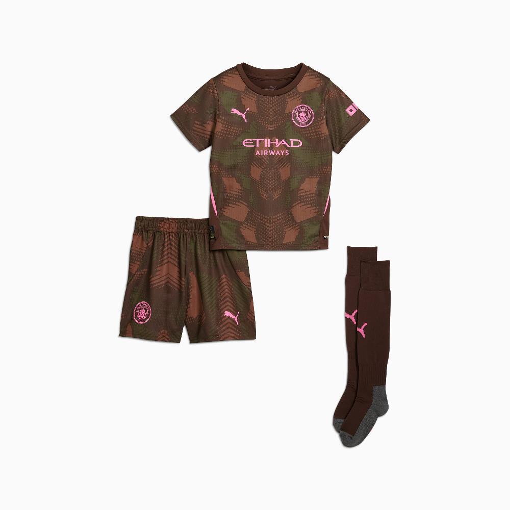 Puma Minikit de portero Manchester City 24/25 de manga corta para niños