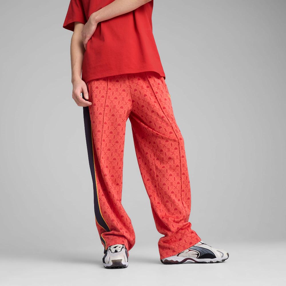 Puma Pantalones de chándal holgados y estampados Road To Unity para hombre