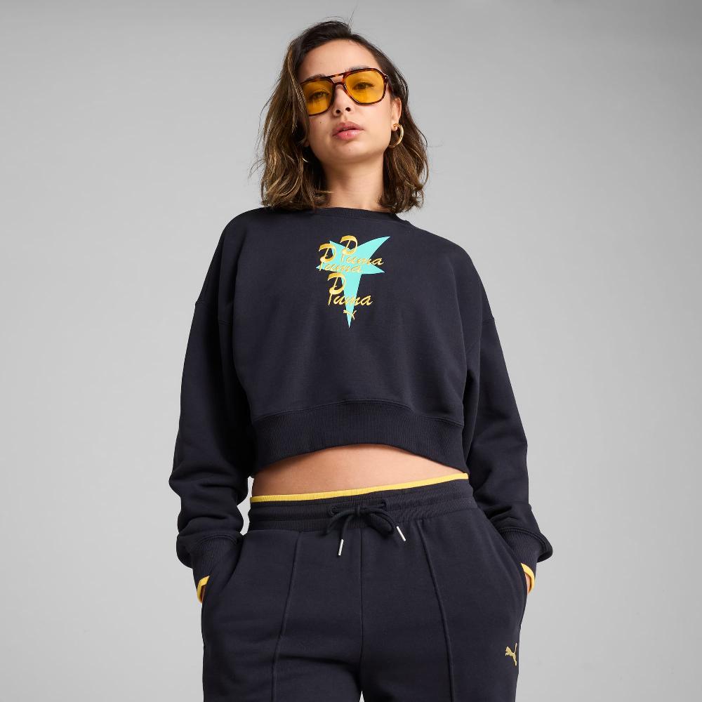 Puma Sudadera estampada extragrande Road To Unity para mujer Oferta especial de fábrica